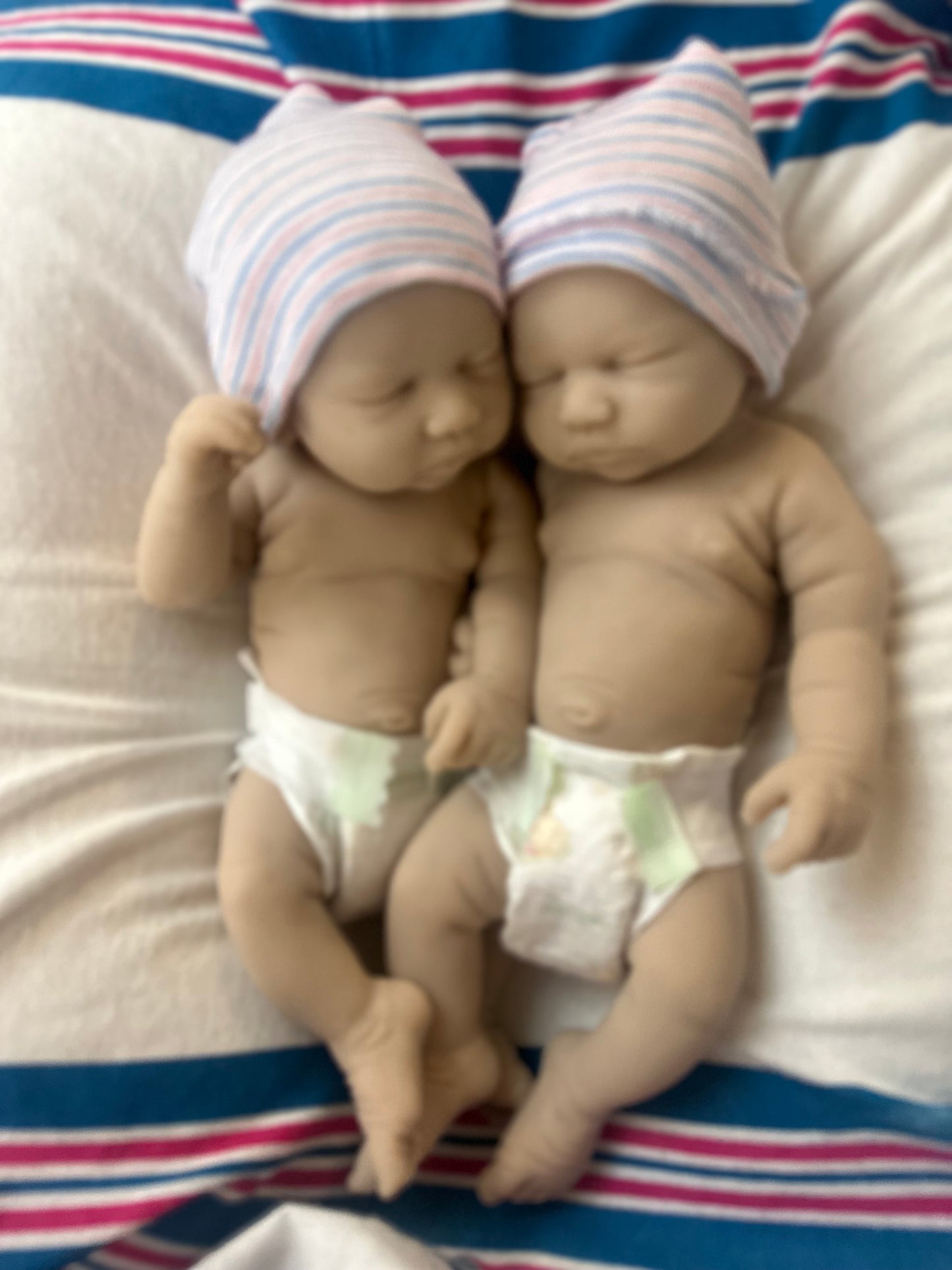 Custom Twins- “Novalee and Lee” by Silicone Studios