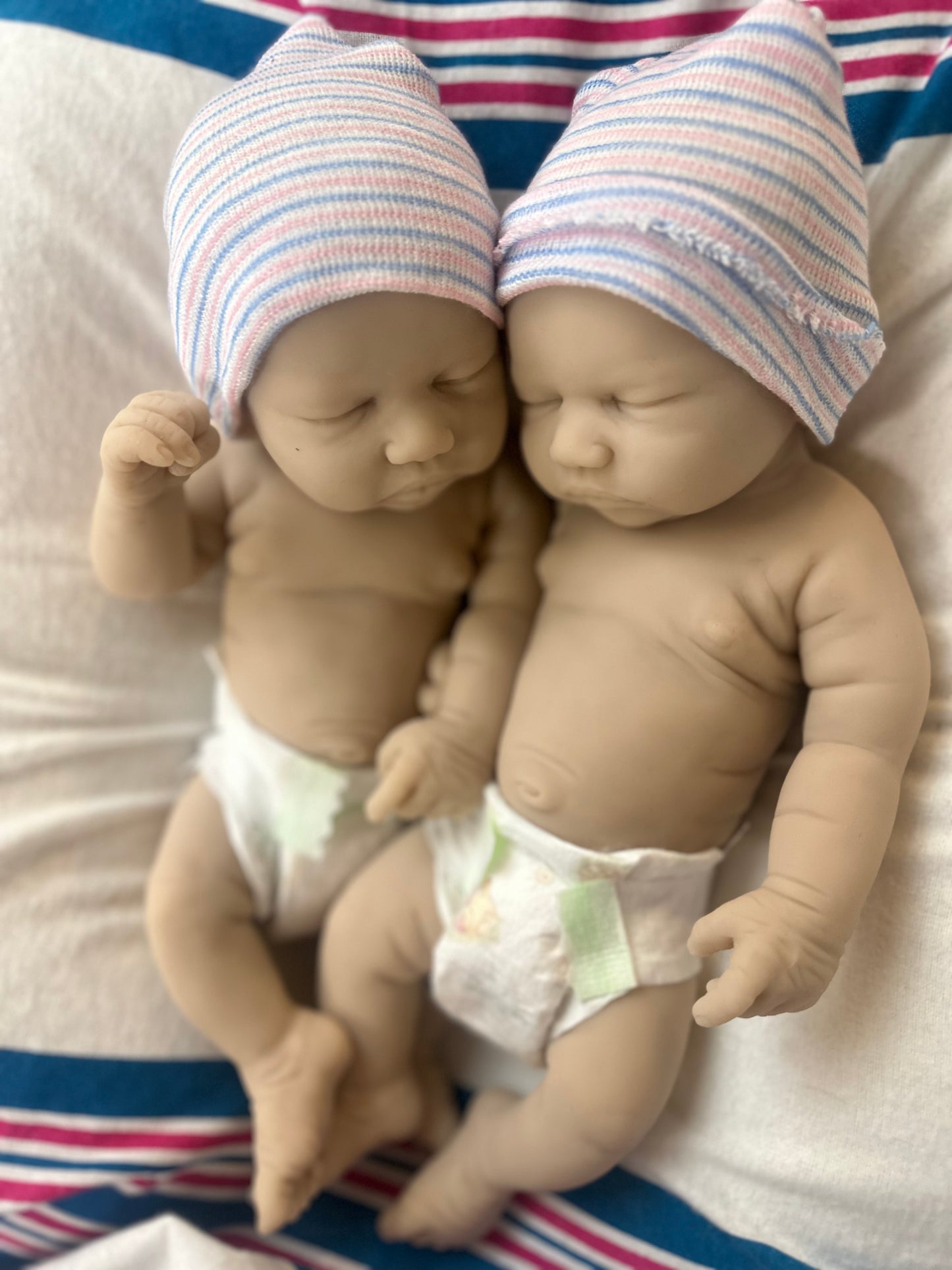 Custom Twins- “Novalee and Lee” by Silicone Studios