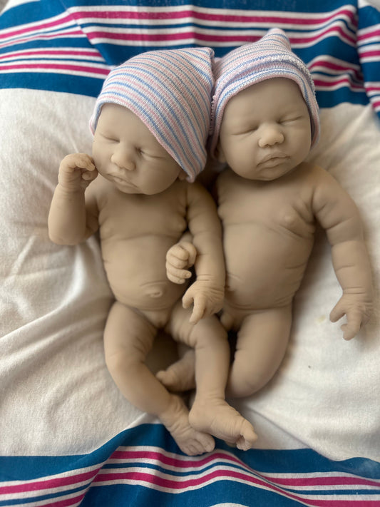 Custom Twins- “Novalee and Lee” by Silicone Studios