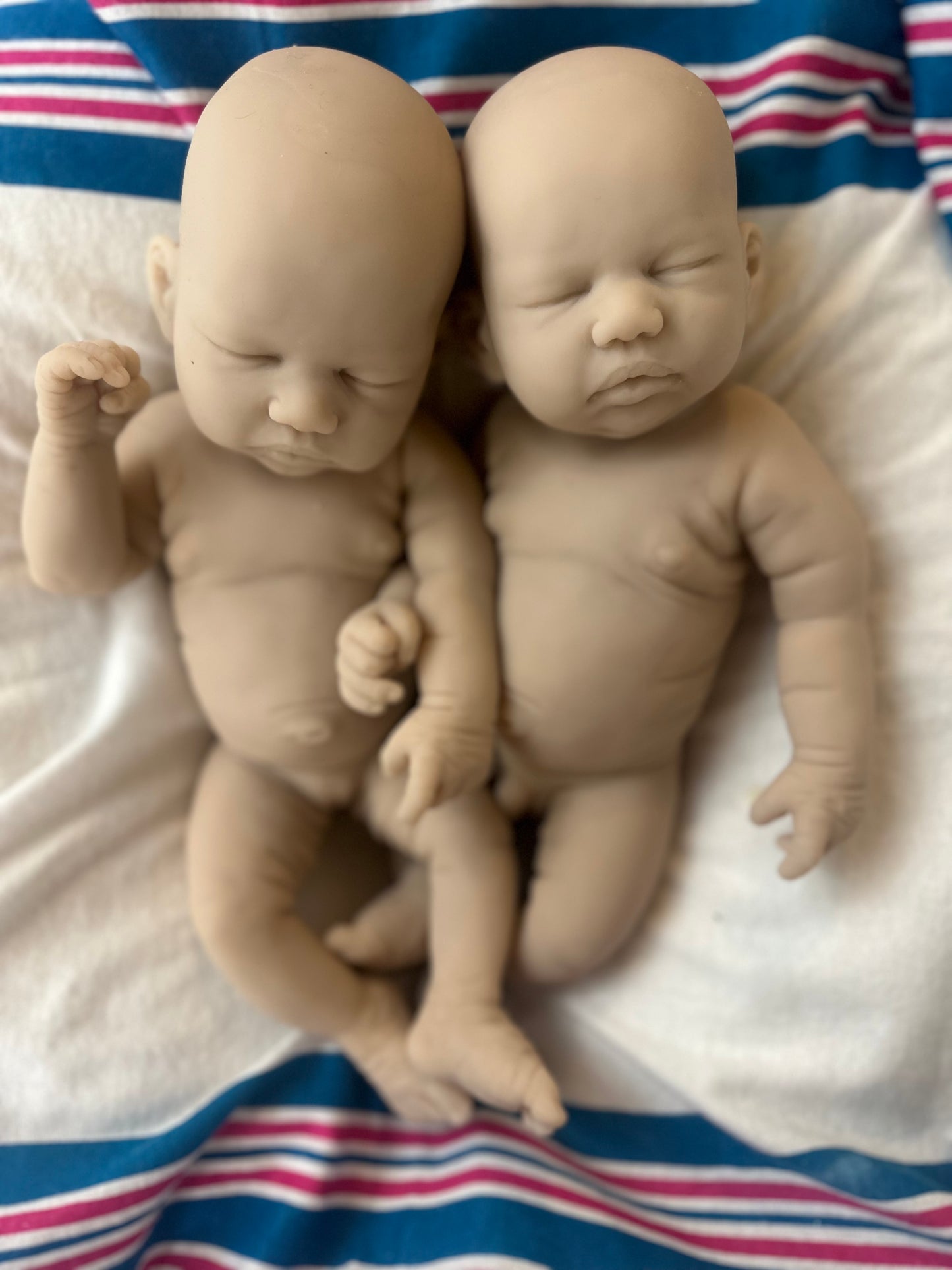 Custom Twins- “Novalee and Lee” by Silicone Studios