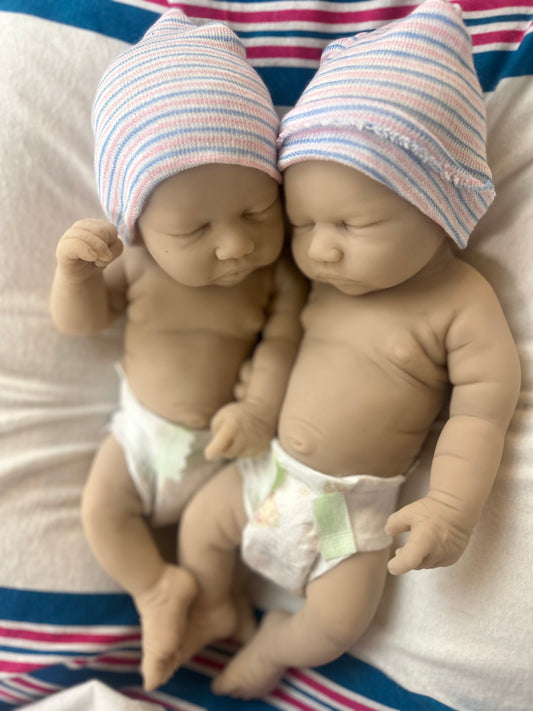 Custom Twins- “Novalee and Lee” by Silicone Studios
